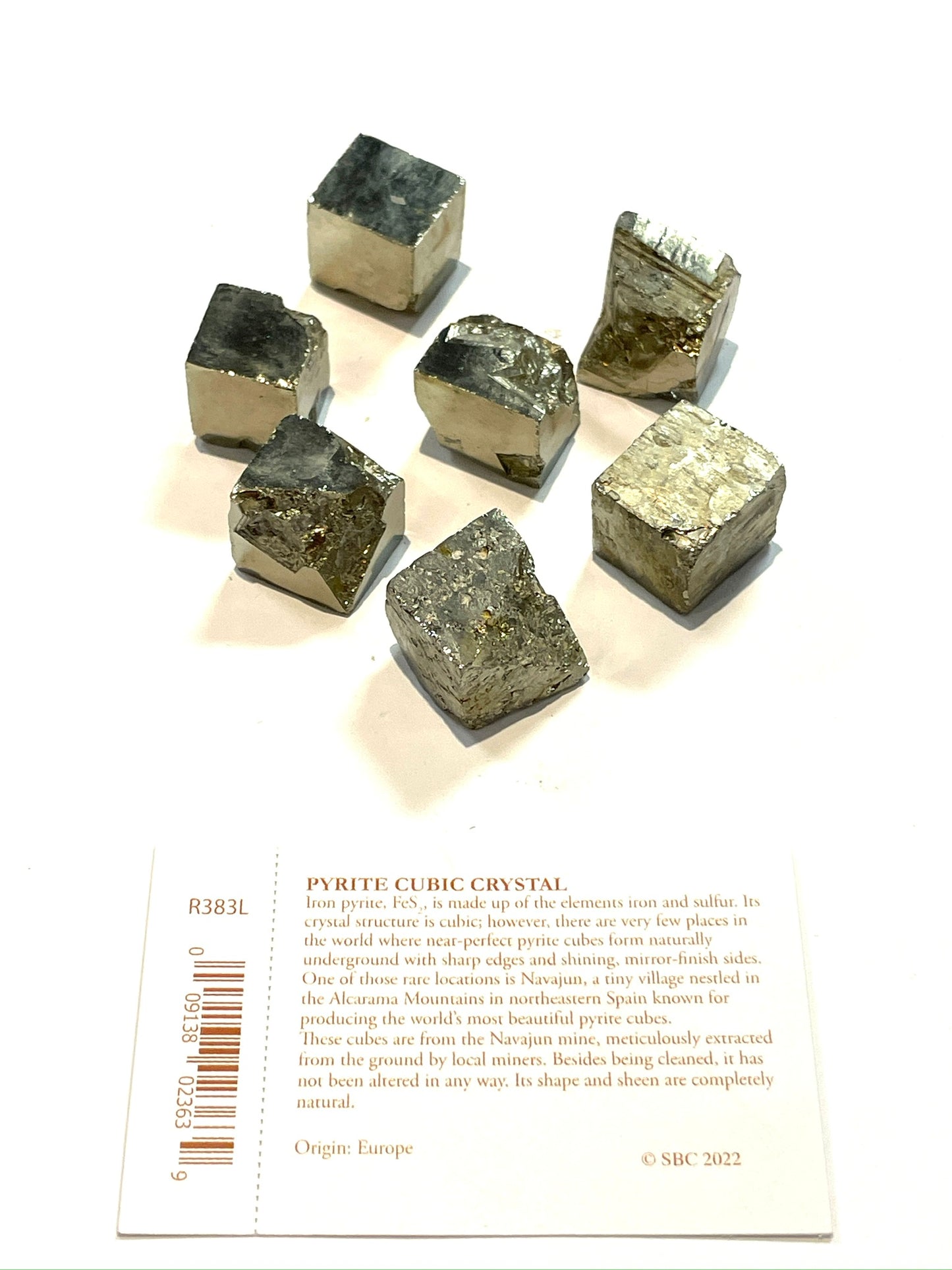 Pyrite Cubic Crystal