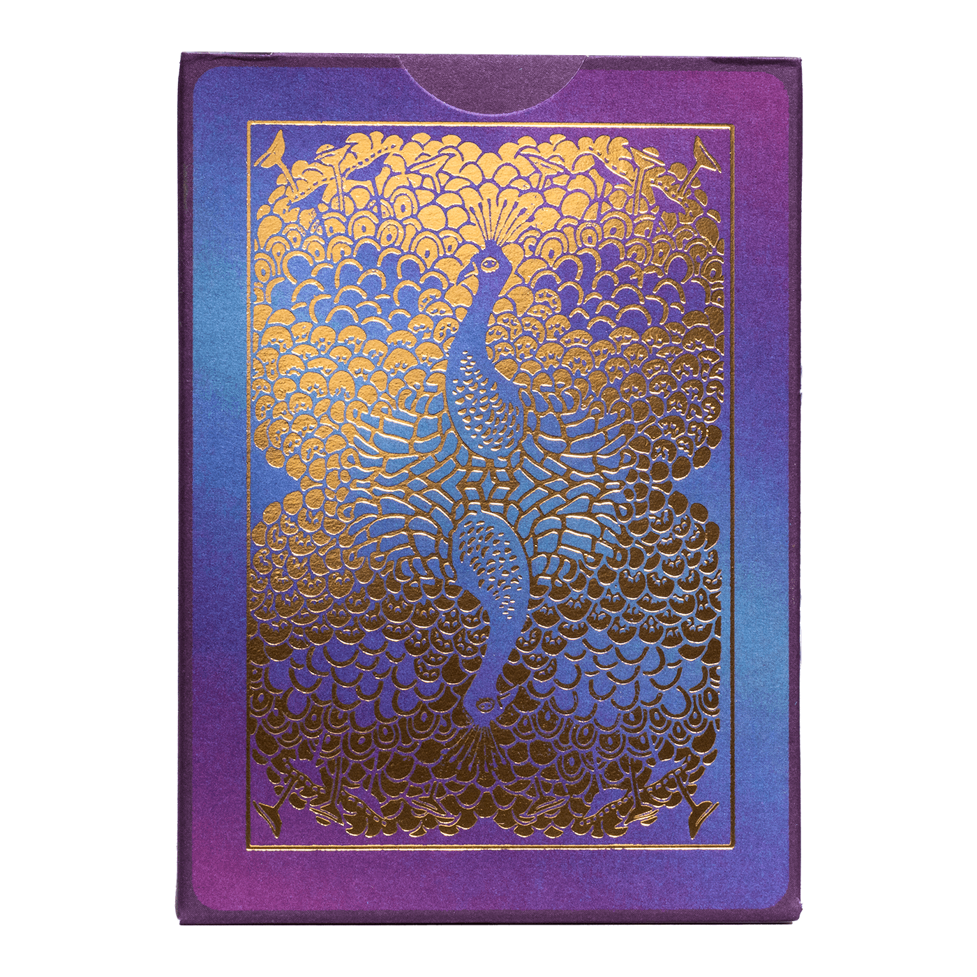 Bicycle Peacock Purple Playing Cards