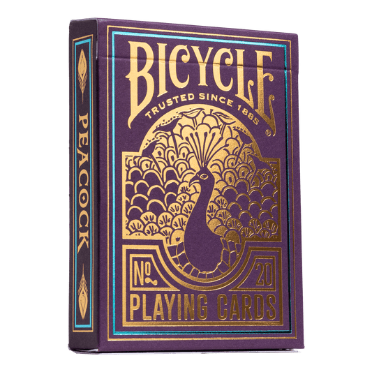 Bicycle Peacock Purple Playing Cards