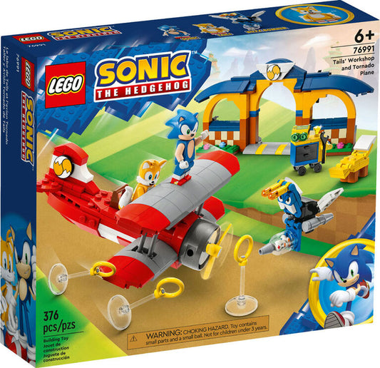 Sonic The Hedgehog Tail's Workshop and Tornado Plane