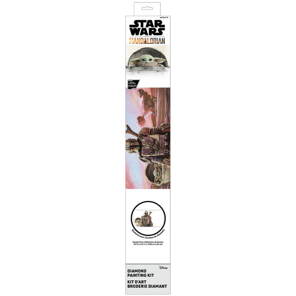 Star Wars Mandalorian Panorama Diamond Kit 39.4X21.7"