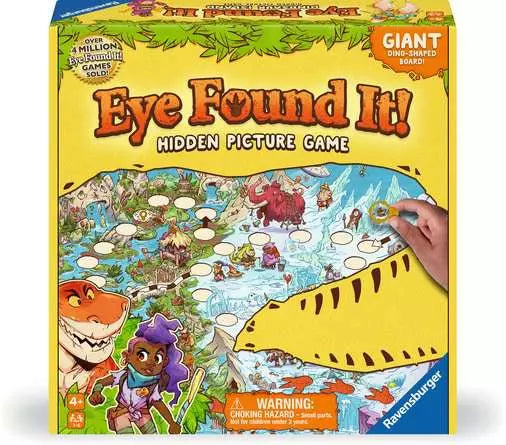 Eye Found It! Dinosaur Hidden Picture Game