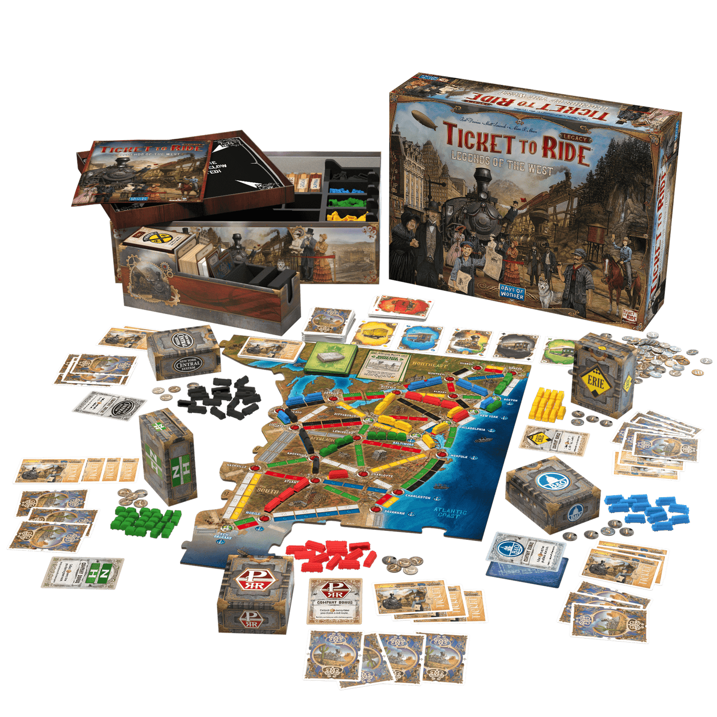 Ticket to Ride Legends of the West