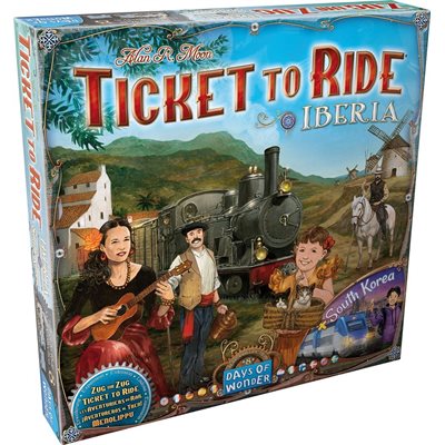 Ticket to Ride Iberia Map 8