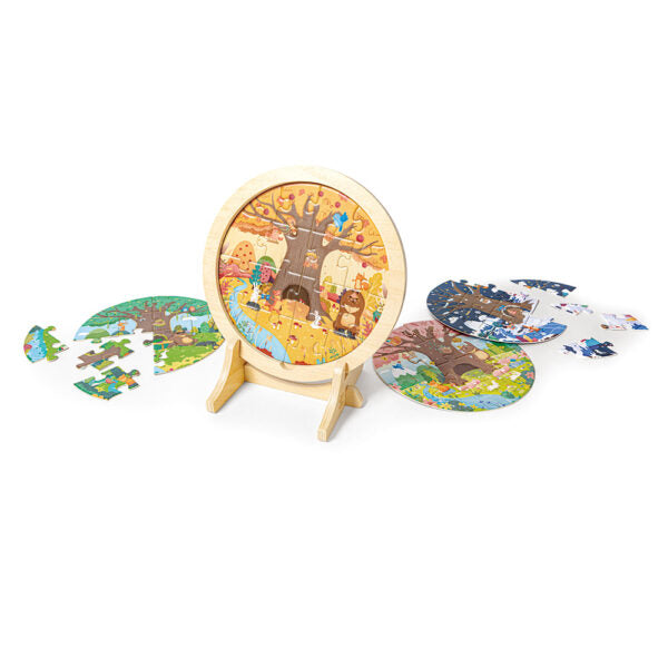 4 Seasons Layer Puzzle 60pc