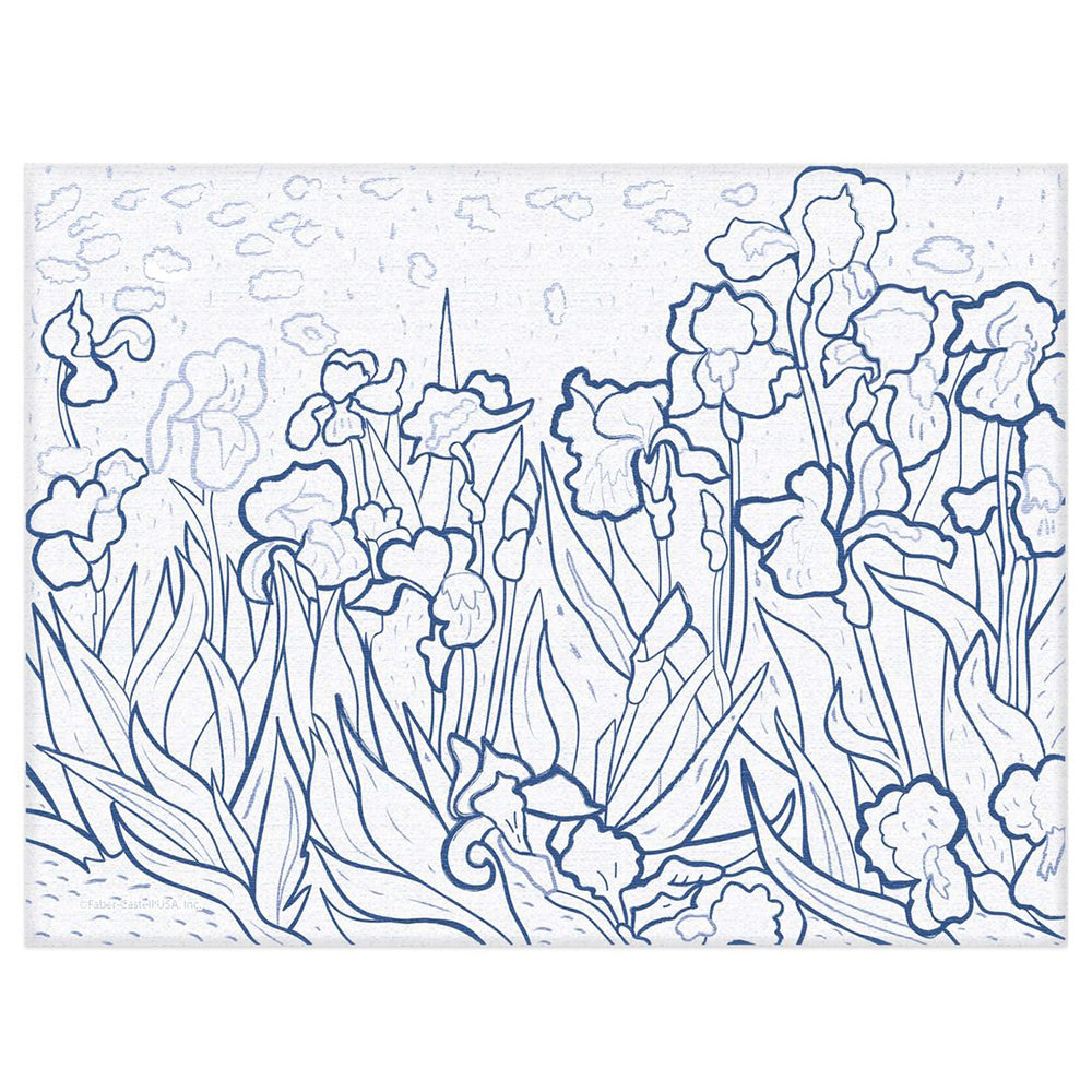 Museum Series Irises by Vincent Van Gogh