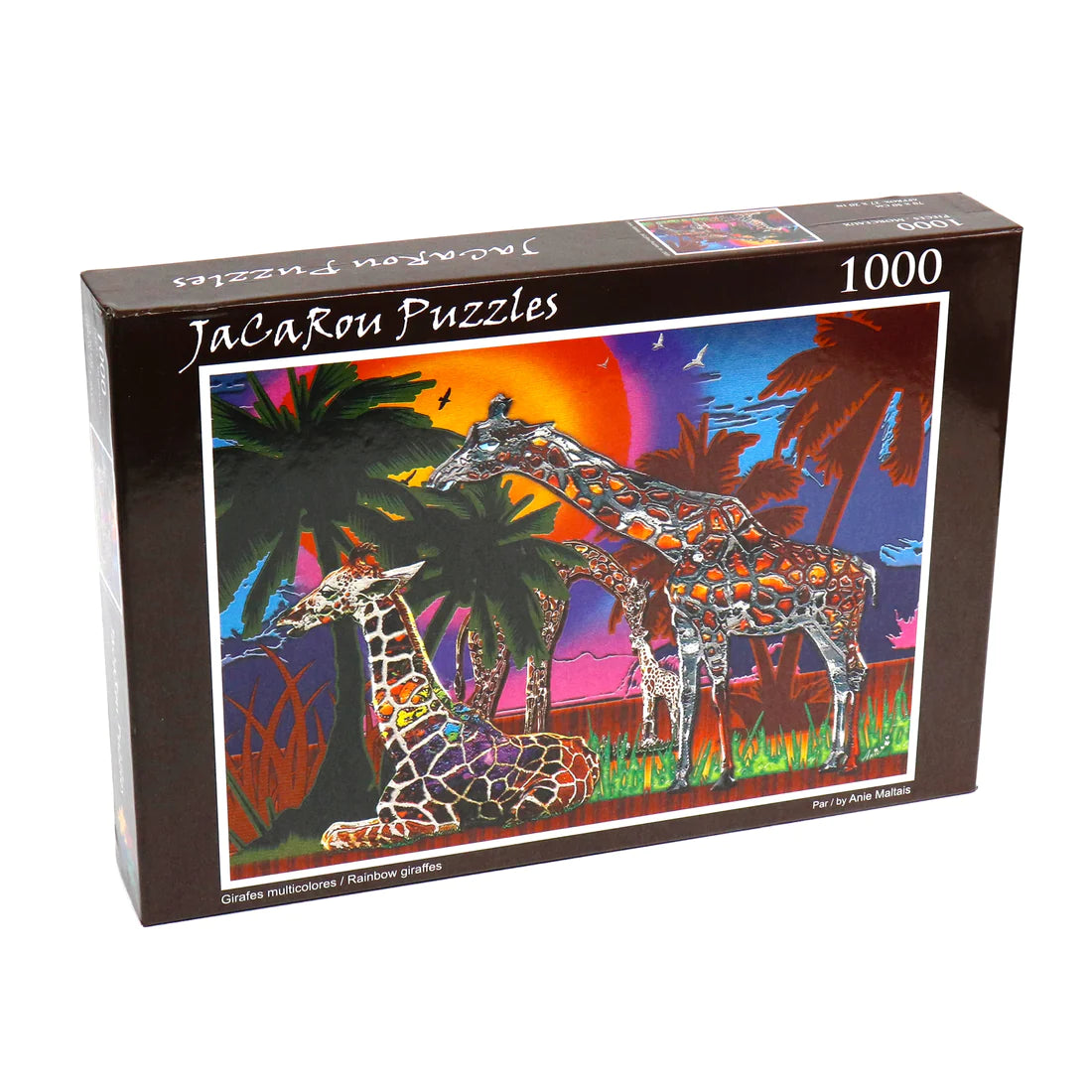 Rainbow Giraffes 1000pc