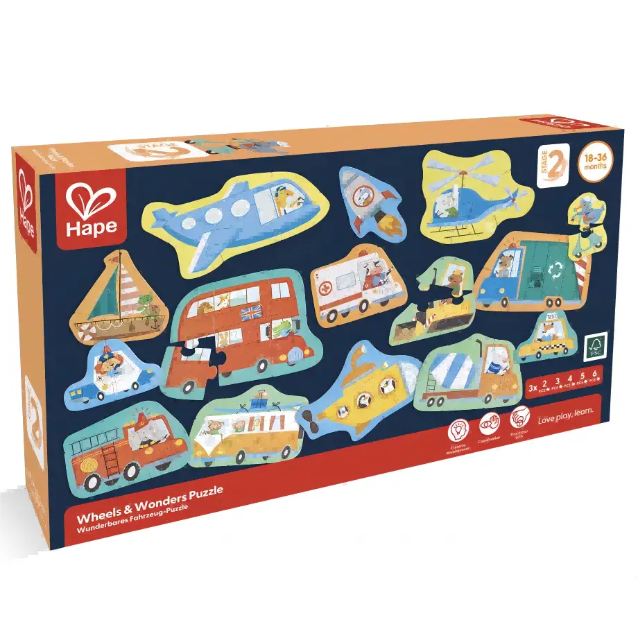 Wheels & Wonders Puzzle