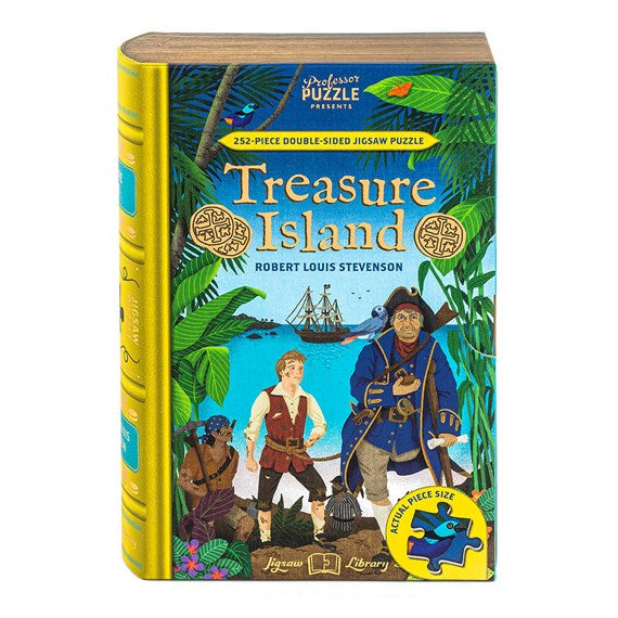 Treasure Island 252-Piece Double-Sided Jigsaw Puzzle