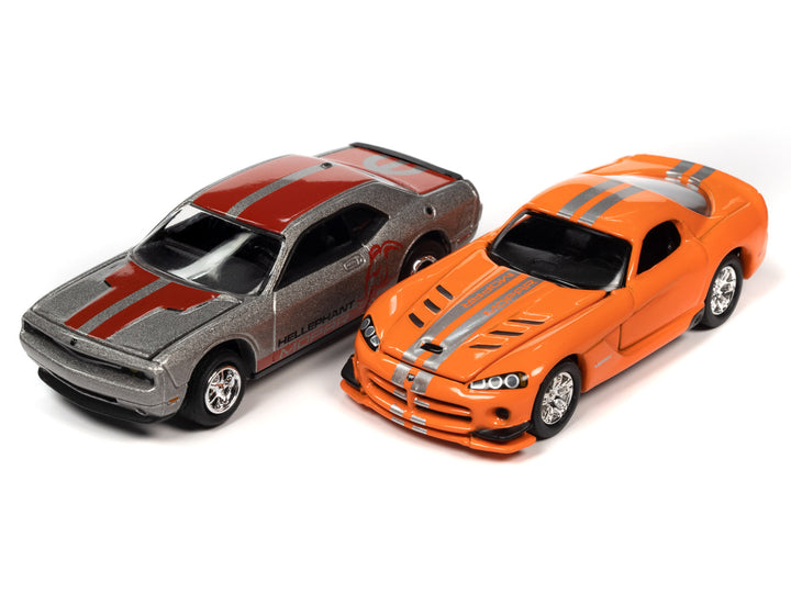 Dodge Challenger R/T & Dodge Viper SRT10 2008 1/64