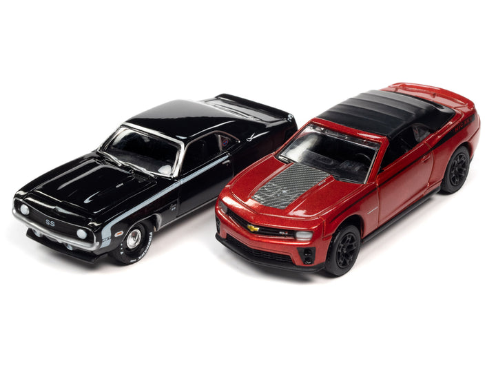 Chevy Camaro 1969 & Chevy Camaro ZL1 Convertible 2013 1/64