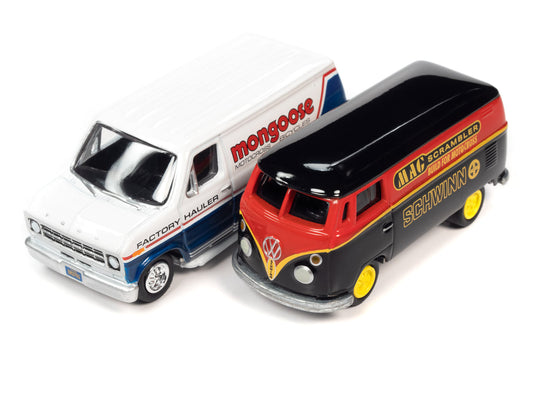 Volkswagen Type-2 Transporter & Ford Econoline Van 1976 1/64