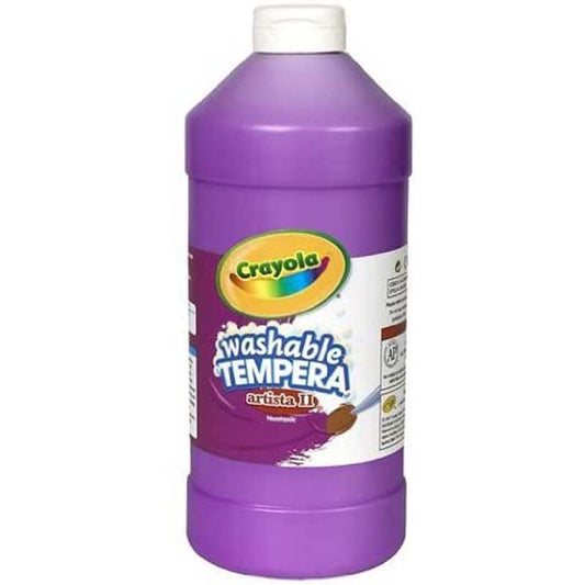 Washable Tempera non-toxic 32 fl oz. Violet