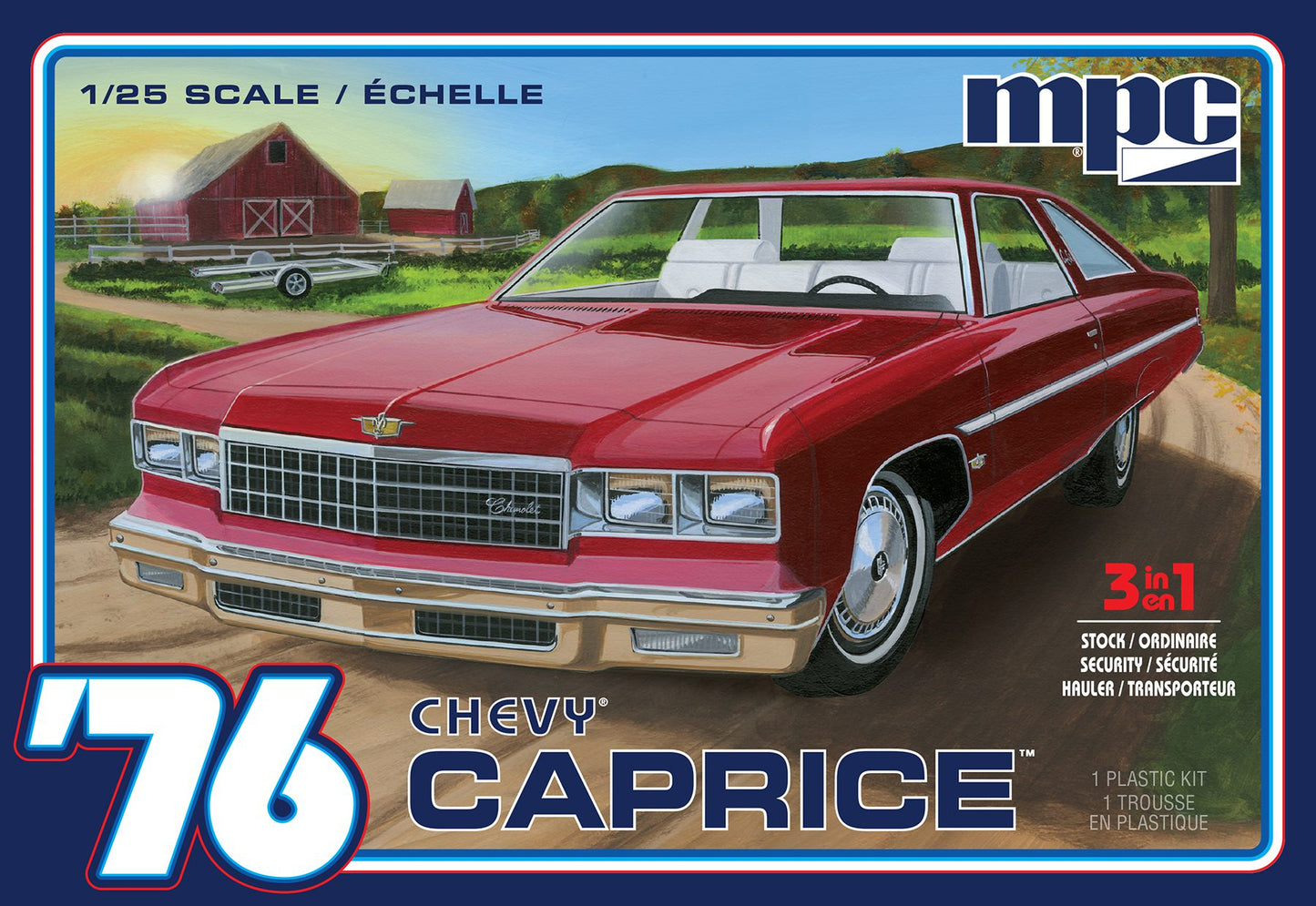 Chevy Caprice 3 in1 1976 1/25