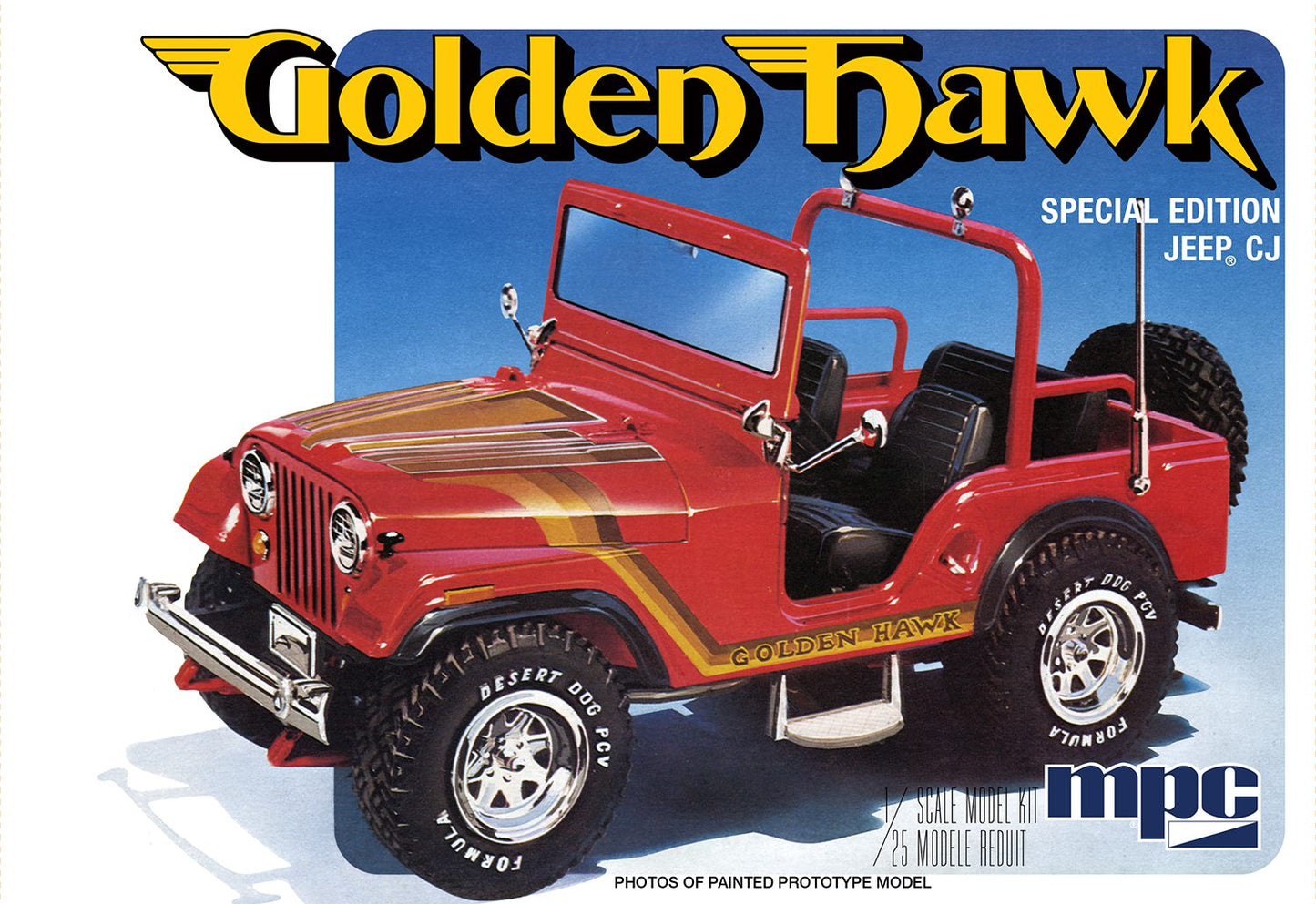 Jeep CJ5 Golden Hawk 1981 1/25