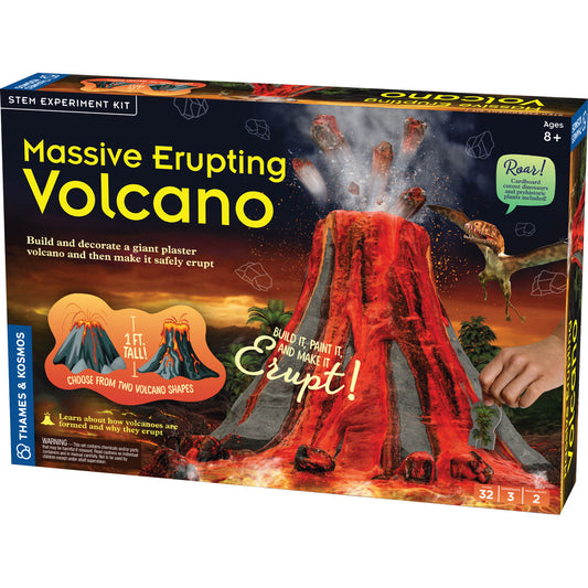 Massive Erupting Volcano