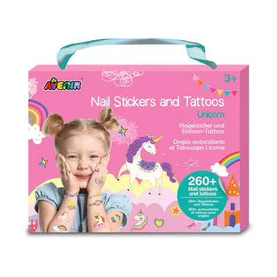 Unicorn Nail Stickers & Tattoos