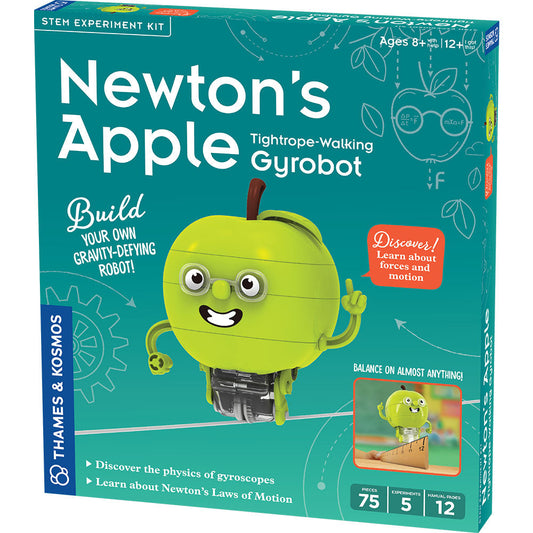 Newton's Apple Tightrope-Walking Gyrobot