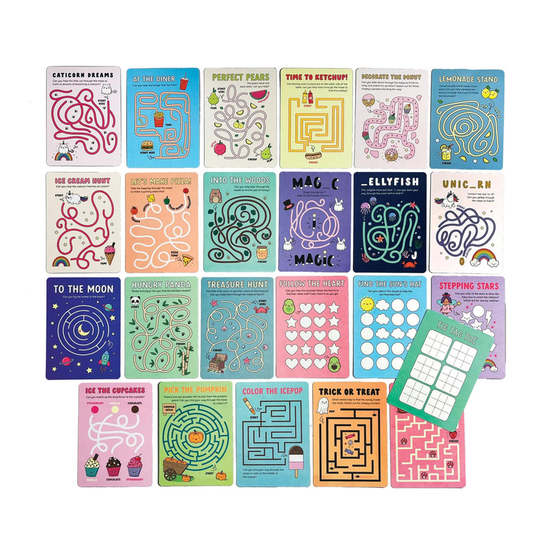 Ooly Mini Mazes 24 Cards