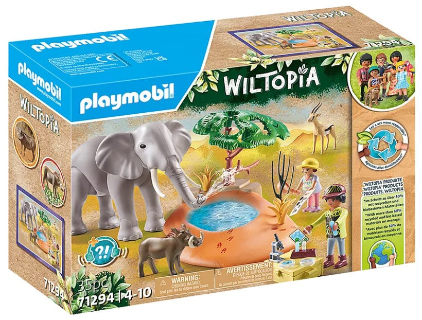 Wiltopia Elephants at the Waterhole