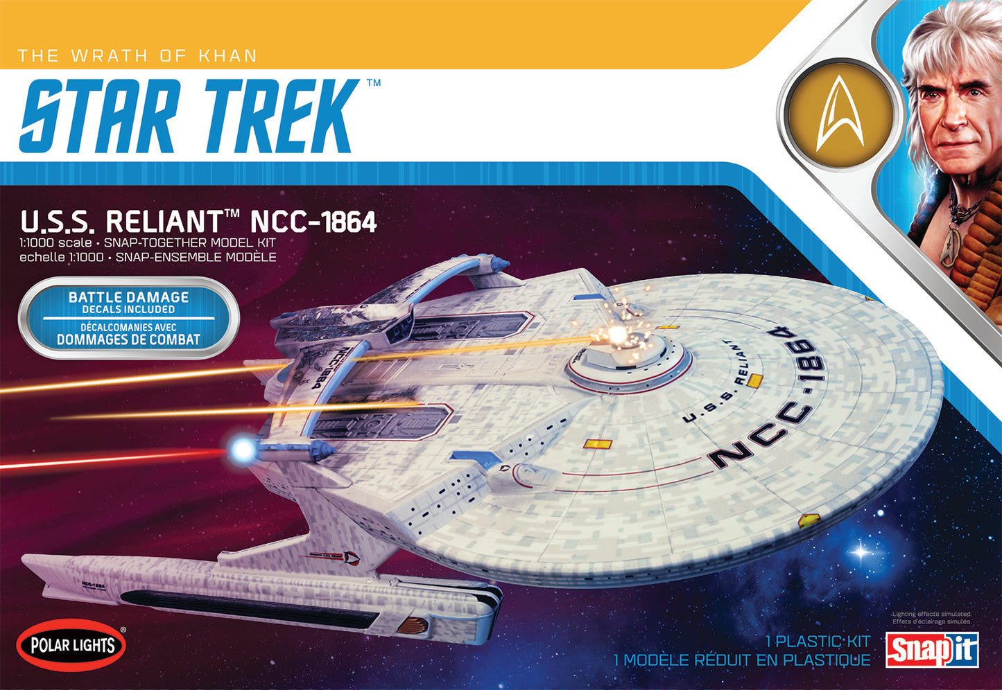 Star Trek U.S.S. Reliant NCC-1864 Snap