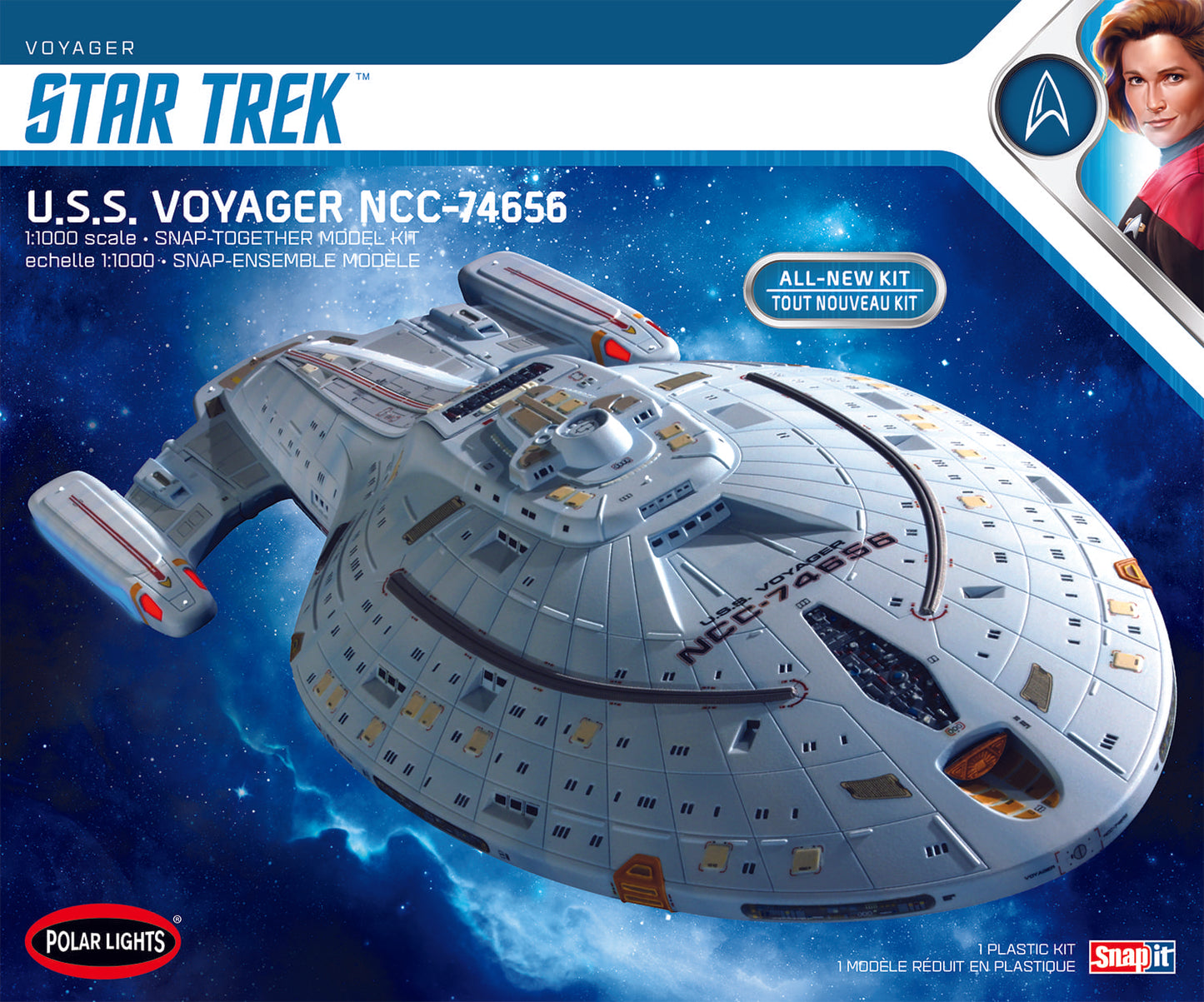 Star Trek U.S.S. Voyager NCC-74656  Snap 1/1000