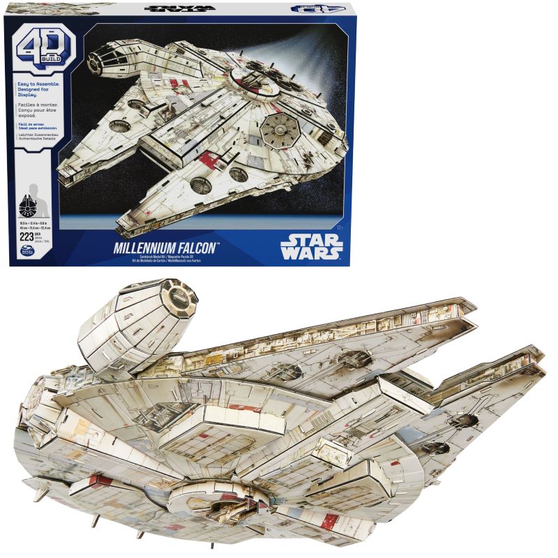 4D Build Star Wars Millennium Falcon 223pc