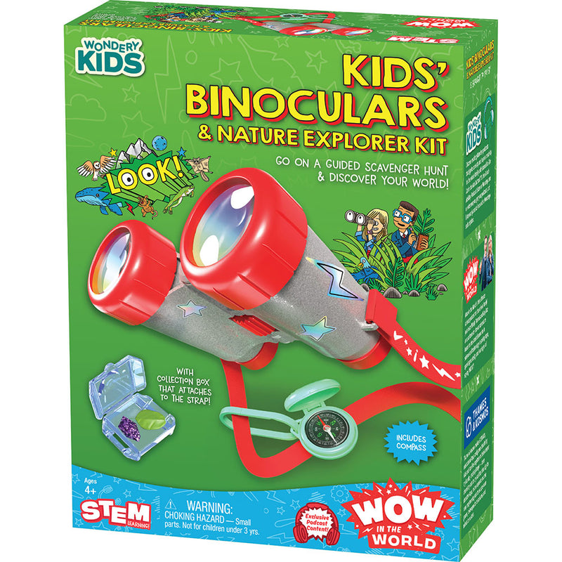 Wow in the World: Kids Binoculars & Nature Explorer Kit