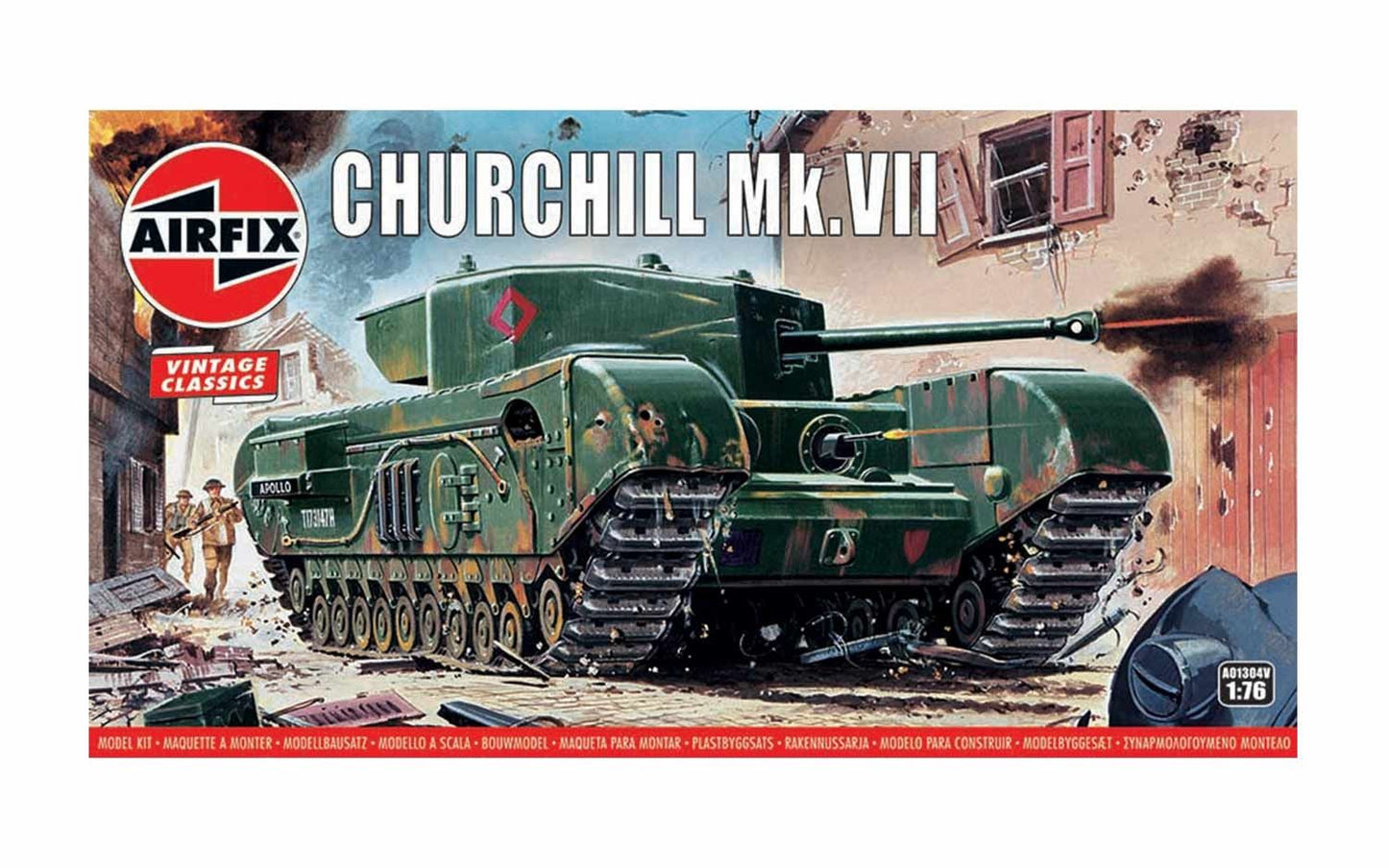 Churchill Mk.VII Tank 1/76