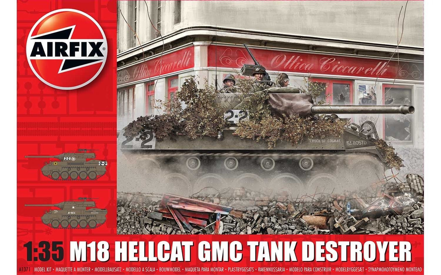 M18 Hellcat GMC Tank Destroyer 1/35