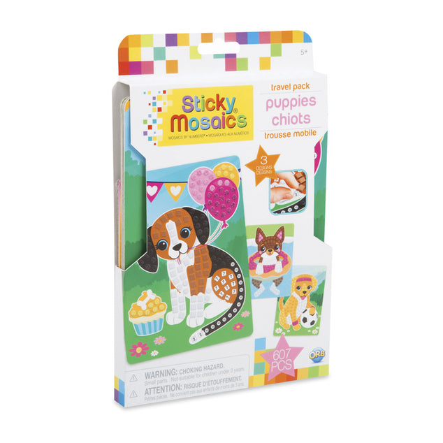 Sticky Mosaics Travel Pack Puppies