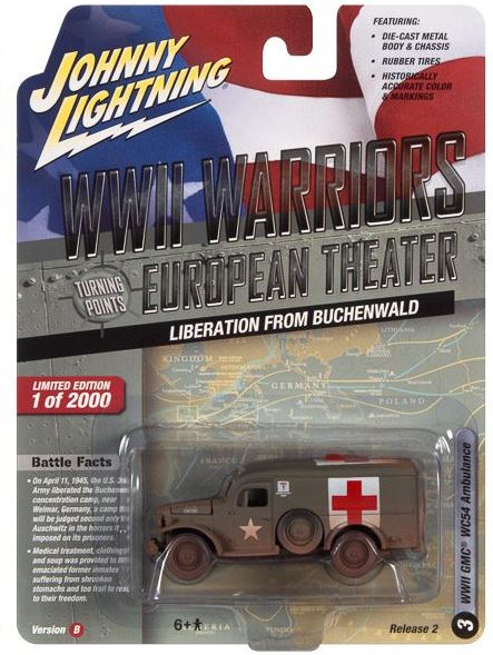 WWII GMC WC54 Ambulance 1/64