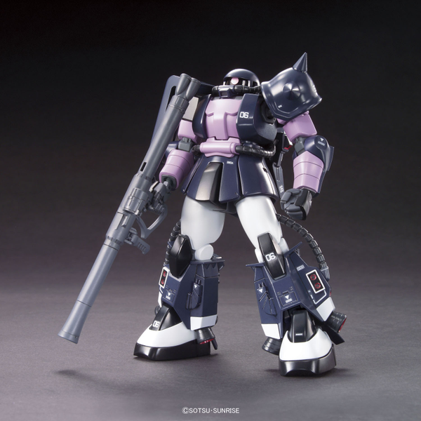 HGUC #151 MS-06R-1A Zaku II Black Tristars 1/144