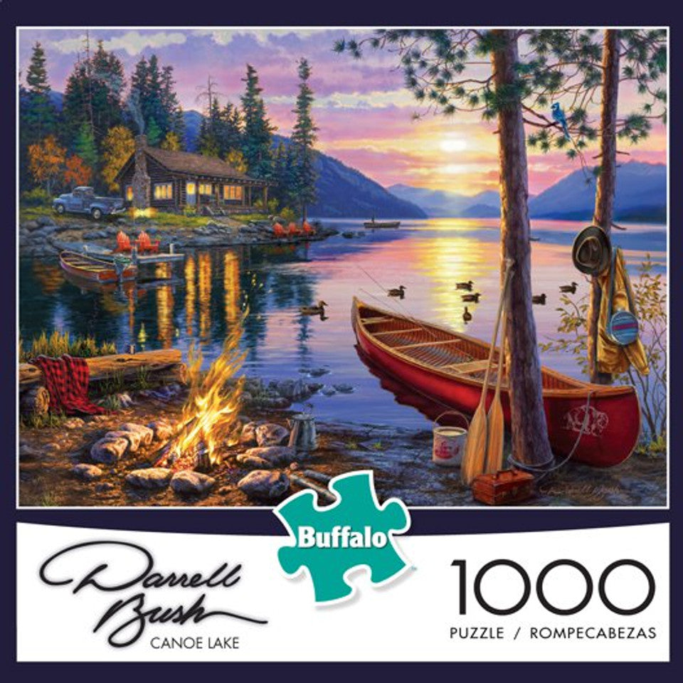 Darrell Bush Canoe Lake 1000pc