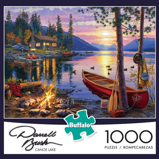 Darrell Bush Canoe Lake 1000pc