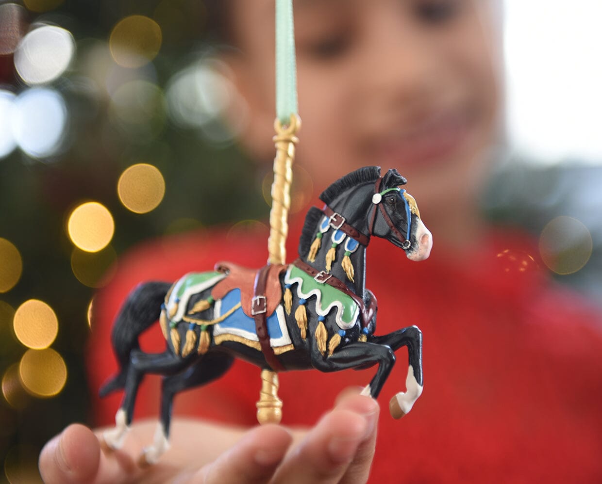 Charger Carousel Ornament