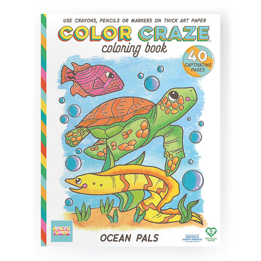 Color Craze Coloring Book Ocean Pals