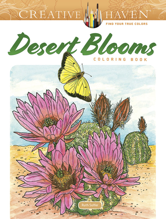 Desert Blooms Coloring Book