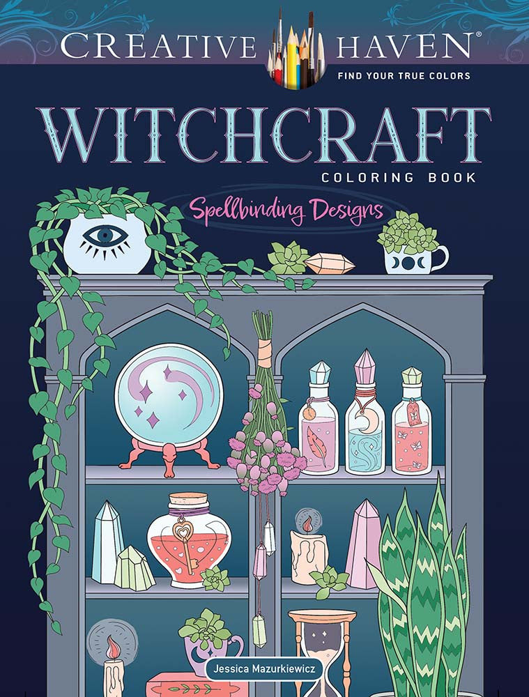 Witchcraft Coloring Book