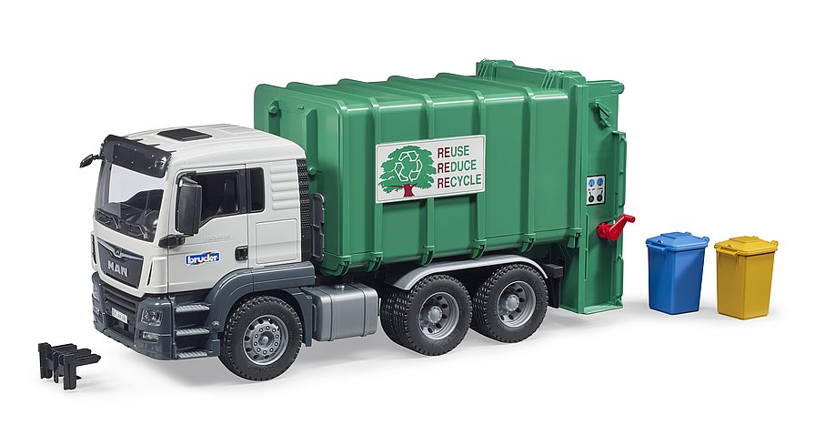 Man TGS Rear Loading Garbage Truck