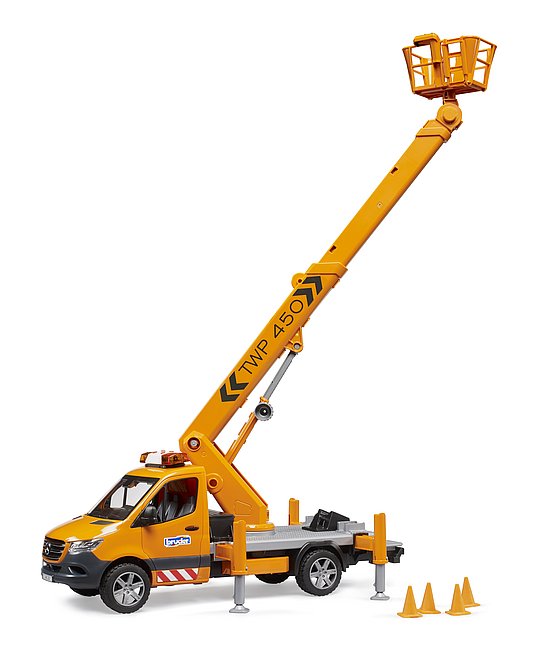 Mercedez Benz Sprinter Service Truck/Crane, Man Basket with LS Module