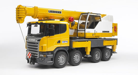 SCANIA R-series Liebherr Crane Truck with Lights