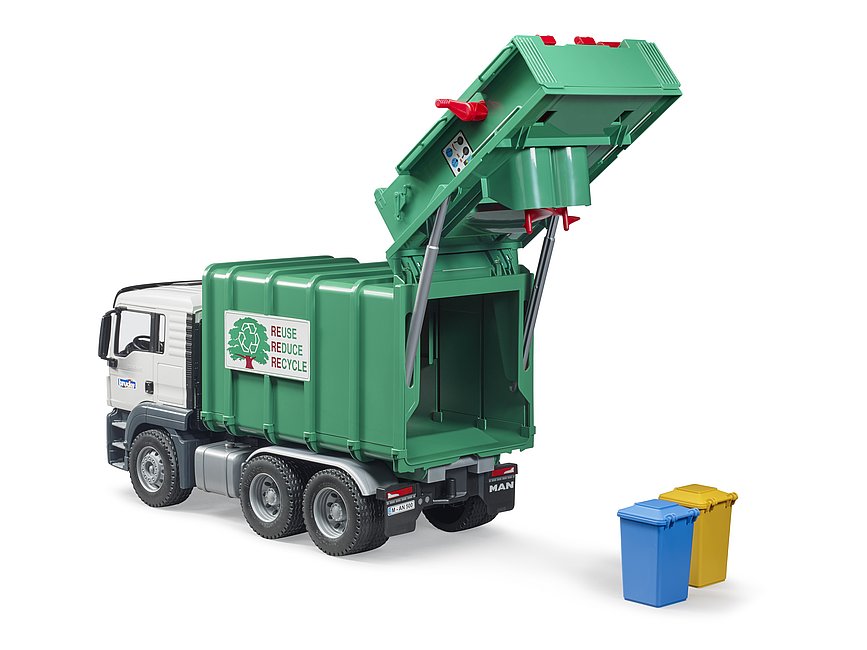 Man TGS Rear Loading Garbage Truck