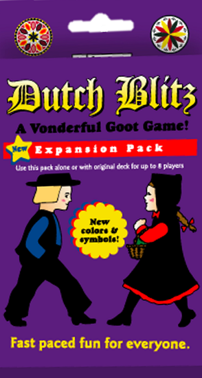 Dutch Blitz Expansion Pack - New Colors & Symbols!