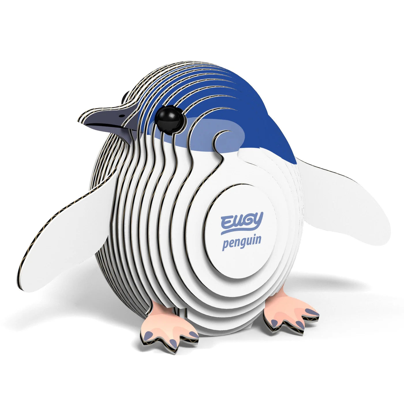 Eugy Penguin 3D Cardboard Model Kit