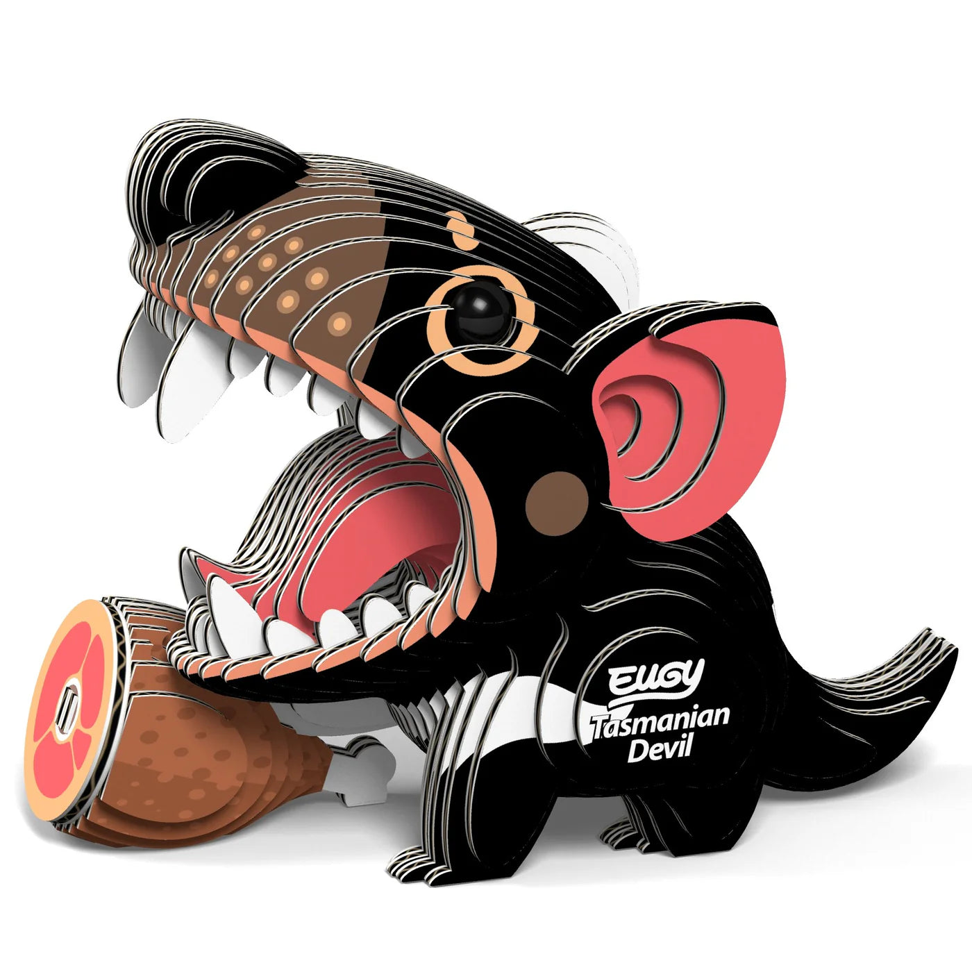 Eugy Tasmanian Devil 3D Cardboard Model Kit