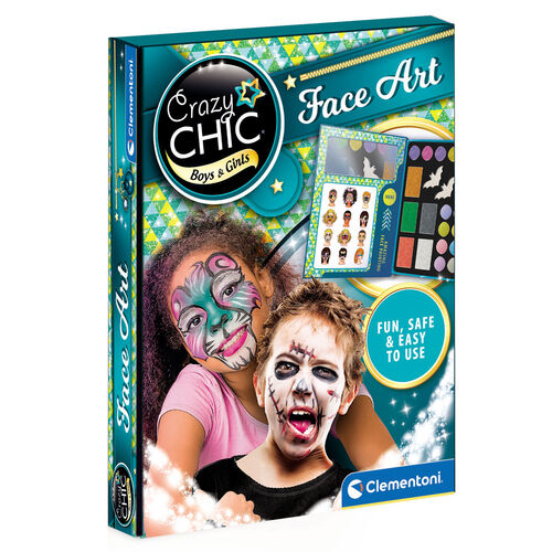 Crazy Chic Face Painting