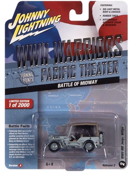 WWII MB Jeep Willys 1/64