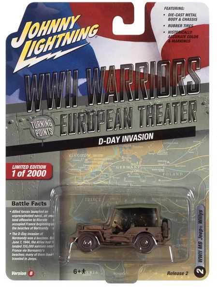 WWII MB Jeep Willys 1/64