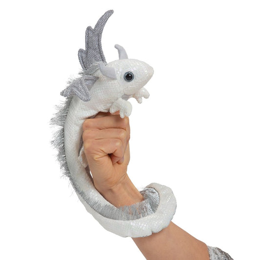 Dragon Wristlet Pearl Finger Puppet